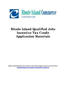 2016.08.29 Qualified Jobs Tax Credit Application pdf