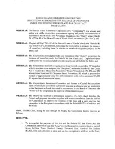 Downcity II Board Resolution pdf