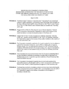 Ocean State Jobbers Quonset Resolution Final pdf
