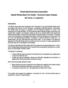 Wexford RICC economic impact analysis 4.28.17 rev clean pdf
