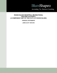 Accountants Report and Financial Statements RIIRBA pdf