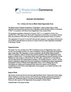 Opportunity Zones Advisory RFP Final pdf