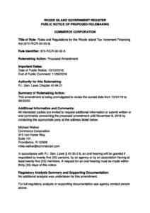TIF Notice and Amendment pdf