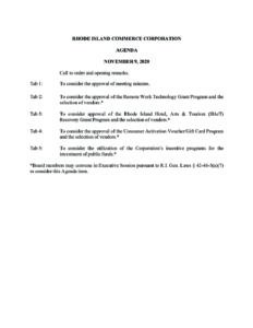 11 9 2020 Public Meeting Agenda pdf