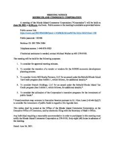 2021 6 28 Board Meeting Notice final pdf