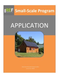 Small scale Solar DIRECT Application 9.28.21 pdf