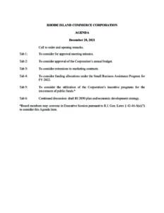2021 12 20 Meeting Agenda pdf