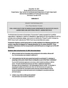 Addendum 3 RFP for RIDOH Lab with Info Session Slides pdf