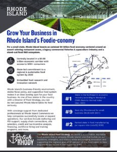 RI Food Industry Fact Sheet 2022 pdf