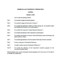 2022 10 5 Meeting Agenda pdf