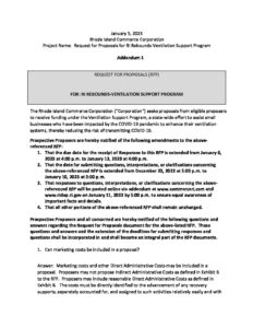 Addendum 1 to RFP for RI Rebounds Ventilation Support Program pdf pdf