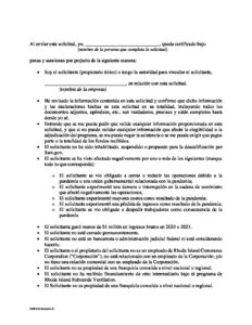 Ventilation Attestation Final Spanish pdf