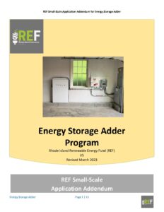 REF Storage Adder Small Scale Application Addendum v5 pdf